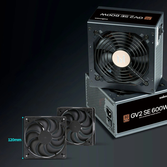 Захранване Zalman PSU 600W Bronze - ZM600-GV2 SE