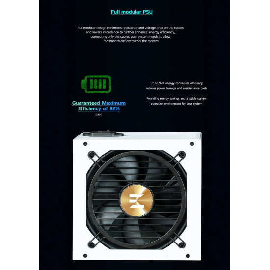 Захранване Zalman PSU TeraMax ATX 3.0 850W Gold - ZM850-TMX2