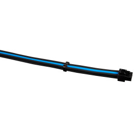 Комплект модинг кабели 1stPlayer Custom Modding Cable Kit Black/Blue - ATX24P, EPS, PCI-e - BBL-001