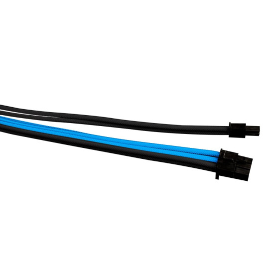 Комплект модинг кабели 1stPlayer Custom Modding Cable Kit Black/Blue - ATX24P, EPS, PCI-e - BBL-001
