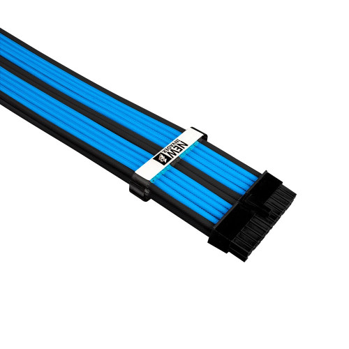 Комплект модинг кабели 1stPlayer Custom Modding Cable Kit Black/Blue - ATX24P, EPS, PCI-e - BBL-001
