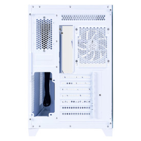 Кутия за компютър 1STPLAYER MEGAVIEW MV8 White, Up To 10 Fans, 360mm Liquid Cooling, Tempered Glass, White