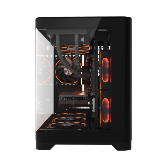 Кутия за компютър 1stPlayer Case mATX - UV6 Black