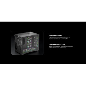Кутия за компютър 1stPlayer VT6-BK, Black