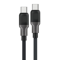 USB кабел Acefast USB-C to USB-C Cable 60W Silicone braid 1.2m - C10-03 - Black