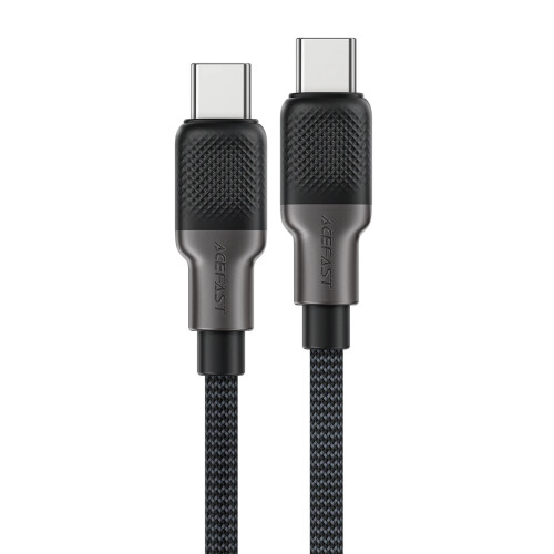 USB кабел Acefast USB-C to USB-C Cable 60W Silicone braid 1.2m - C10-03 - Black