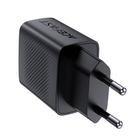 Зарядно Acefast Charger Wall GaN PD 20W - A78 - USB-C x 1, USB-A x 1, Black