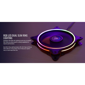 Вентилатор AeroCool Fan 120mm addressable RGB - ECLIPSE 12 - ACF3-EL10217.11