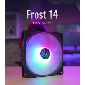 Вентилатор AeroCool Fan 140 mm - Frost 14 - Fixed RGB - ACF4-FS10117.11