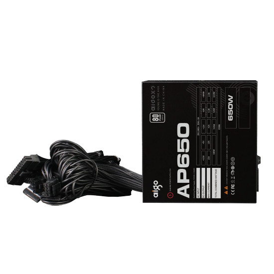 Захранване Aigo PSU 650W - AP650 - 80 Plus White