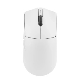 Безжична мишка Ajazz AJ139P V3 MC - Wireless Gaming Mouse - 1K, Magnetic Charging Dock, White