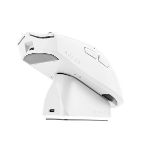 Безжична мишка Ajazz AJ139P V3 MC - Wireless Gaming Mouse - 1K, Magnetic Charging Dock, White