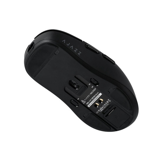 Безжична мишка Ajazz AJ159P MC - Wireless Gaming Mouse - 1K, Magnetic Charging Dock, Black