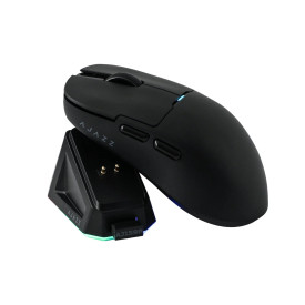 Безжична мишка Ajazz AJ159P MC - Wireless Gaming Mouse - 1K, Magnetic Charging Dock, Black