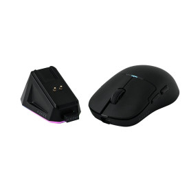 Безжична мишка Ajazz AJ159P MC - Wireless Gaming Mouse - 1K, Magnetic Charging Dock, Black