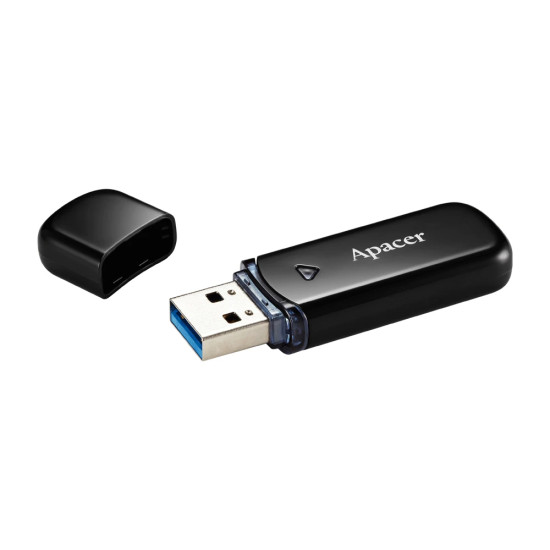 Флаш памет Apacer AH355 128GB USB 3.2 Gen 1, Black
