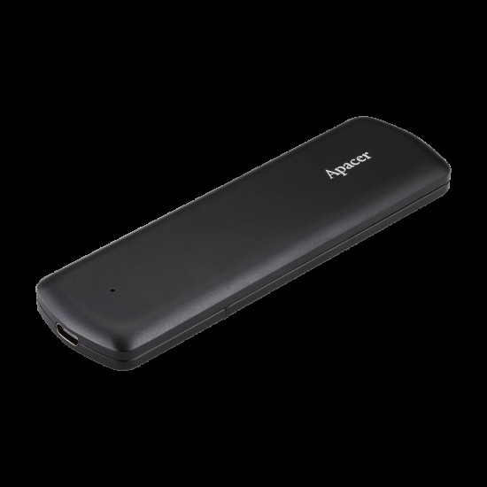 Външен SSD диск Apacer Portable SSD AS721 1TB USB-C 3.2 Gen 2/USB-A 3.2 Gen 1, Military-Grade, Shockproof, Black
