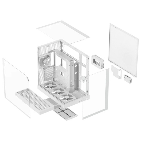 Кутия за компютър APNX Case ATX - V2-F-WT-v1