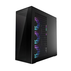 Кутия за компютър Arctic Case E-ATX - Xtender (Mirror Black) - 5 A-RGB Fans included