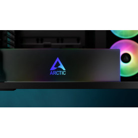 Кутия за компютър Arctic Case E-ATX - Xtender (Mirror Black) - 5 A-RGB Fans included
