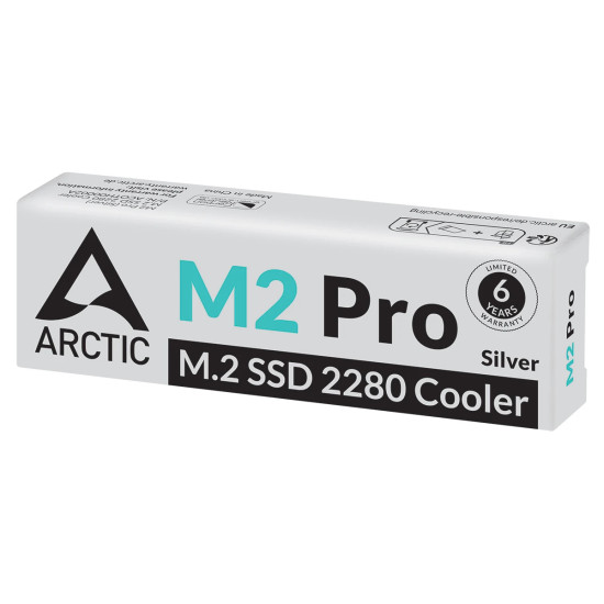 Охладител за диск Arctic M.2 2280 SSD Cooler - M2 Pro (Silver)