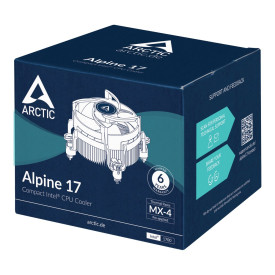 Охладител за процесор Arctic CPU Cooler Alpine 17 - Intel LGA1700 - ACALP00040A