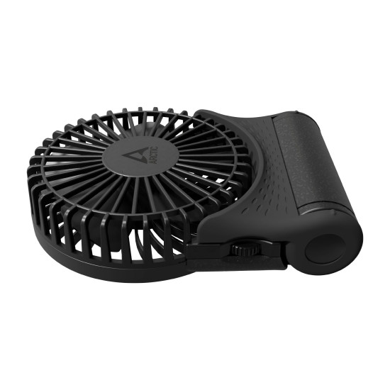 Преносим вентилатор ARCTIC Summair 2Go, USB-C, 3-Speed, 90° Tilt, Black