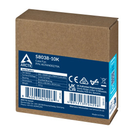 Сървърен вентилатор Arctic Server Fan 80x80x38 Dual Ball - S8038-10K - ACFAN00279A