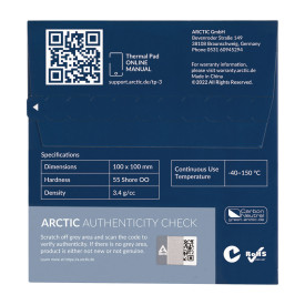 Термопад Arctic TP-3 100x100mm, 0.5mm - ACTPD00052A