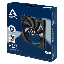 Вентилатор Arctic Fan F12 (black) - 120mm/1350rpm