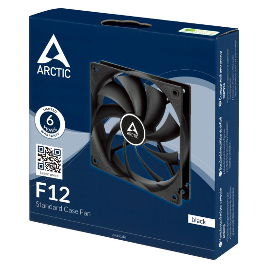 Вентилатор Arctic Fan F12 (black) - 120mm/1350rpm