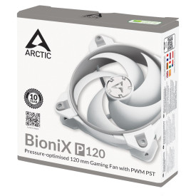 Вентилатор Arctic Fan 120mm - BioniX P120 PWM PST - Grey/White