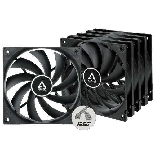 Вентилатор Arctic Arctic Fan F12 PWM PST Value Pack 5-in-1 - 120mm/230-1350rpm