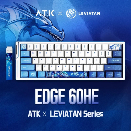 Клавиатура ATK EDGE 60 HE Leviatan - 8K, TTC RGB Magneto Switches