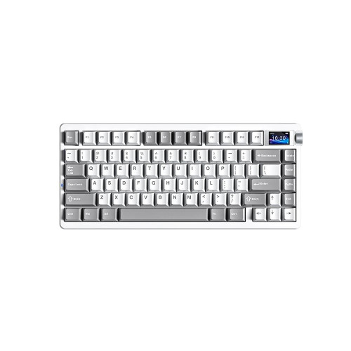 Безжична клавиатура Aula NOVA 75 - Star Vector Switch [Linear] (English US), White