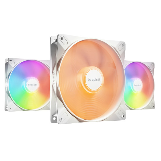 Комплект вентилатори be quiet! Fan Pack 3-in-1 3 x 140mm - LIGHT WINGS LX 140mm PWM high-speed White Triple-Pack