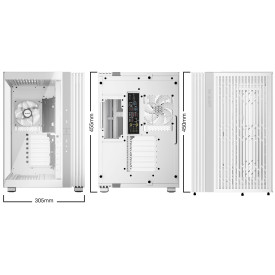 Кутия за компютър be quiet! Case ATX - LIGHT BASE 600 LX White