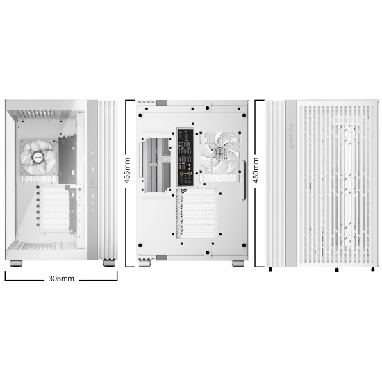 Кутия за компютър be quiet! Case ATX - LIGHT BASE 600 LX White
