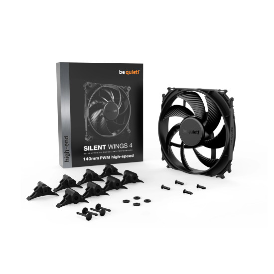Вентилатор be quiet! Fan 140mm - SILENT WINGS 4 140mm PWM high-speed