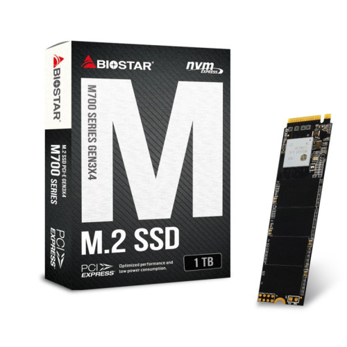 Вътрешен SSD диск Biostar M700, 1TB, M.2 PCIe