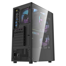 Кутия за компютър Darkflash Case ATX - A290 Black - 3 x 120 mm RGB fans included