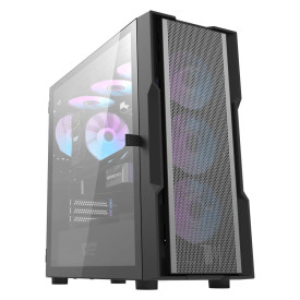 Кутия за компютър Darkflash Case ATX - DK431 Mesh Black - 4 fans included