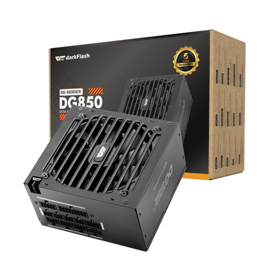 Захранване Darkflash PSU ATX 3.1 850W Gold, Full Modular - DG850