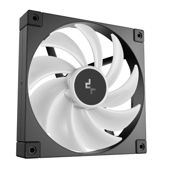 Комплект вентилатори DeepCool Fan Pack 3-in-1 3x140mm - FD14 Black, Addressable RGB