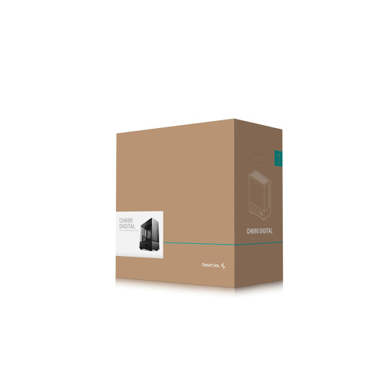 Кутия за компютър DeepCool Case ATX - CH690 DIGITAL Black