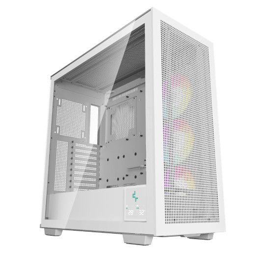 Кутия за компютър DeepCool Case E-ATX - MORPHEUS White - Dual-Chamber