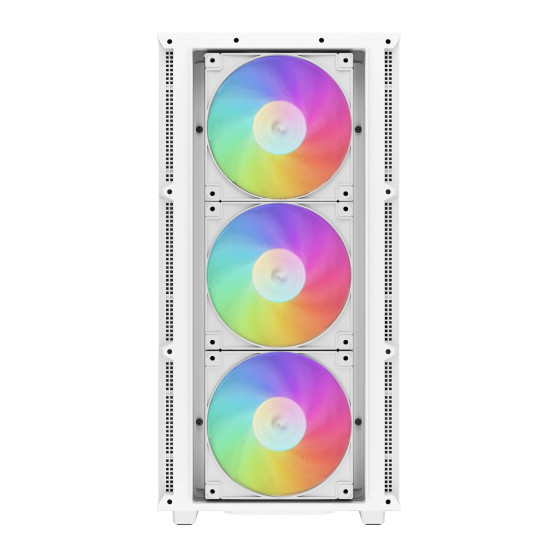 Кутия за компютър DeepCool Case EATX - CH560 A-RGB White