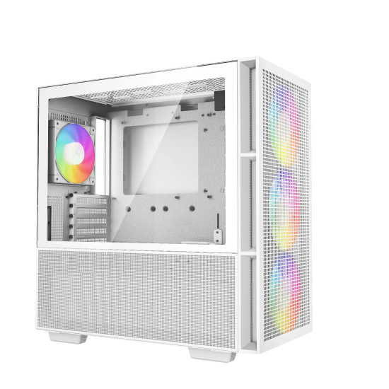 Кутия за компютър DeepCool Case EATX - CH560 A-RGB White