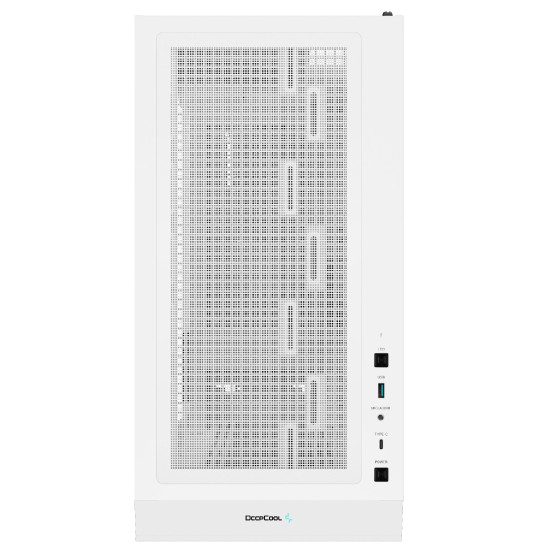 Кутия за компютър DeepCool Case EATX - CH560 A-RGB White