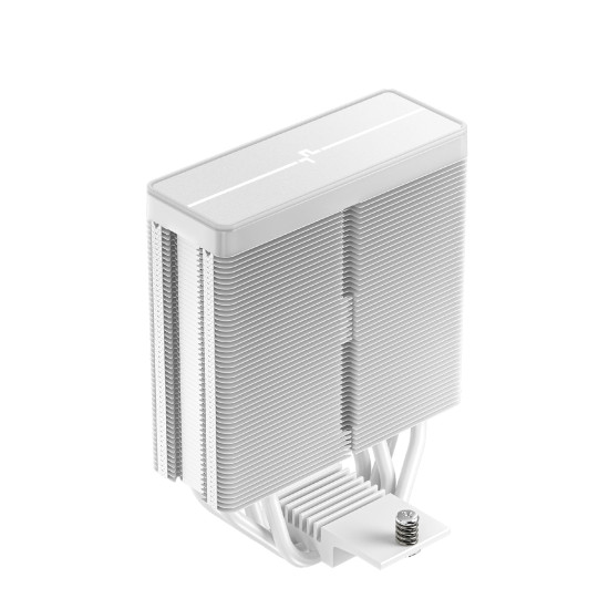 Охладител за процесор DeepCool CPU Cooler AG400 White - Addressable RGB V2 - LGA1851/AM5